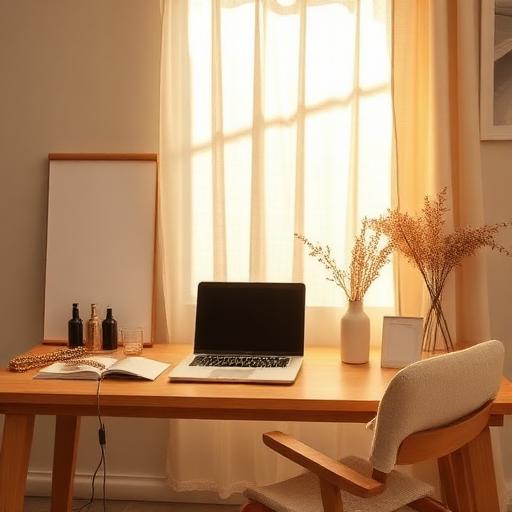 Vision: serene workspace